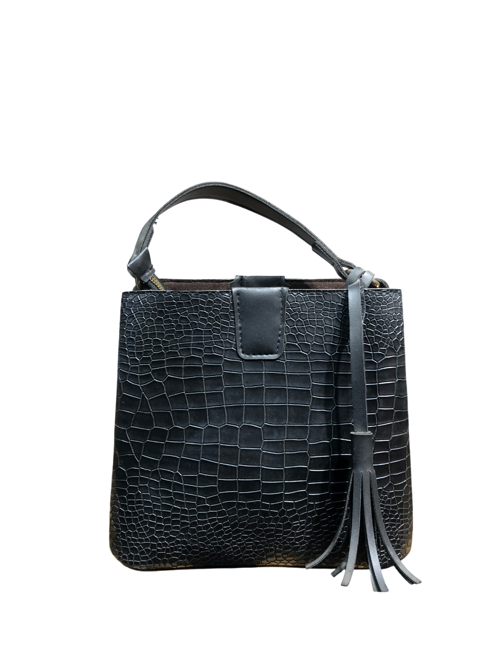 کیف رو دوشی  زنانه پوست ماری چرم صنعتی