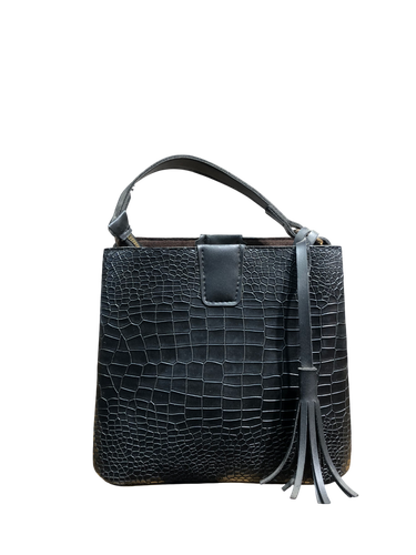 کیف رو دوشی زنانه پوست ماری چرم صنعتی