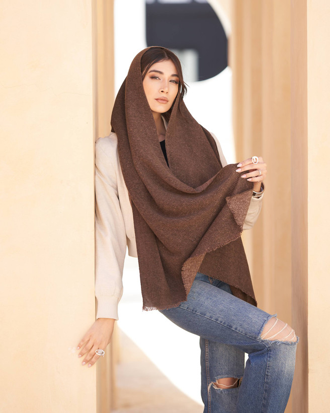 شال ساده موهر وارداتی 1*2