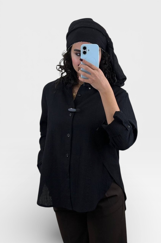 Women’s Oversized Blouse (Free Size)